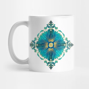 Azulejo - Portuguese Tile Aqua Mug